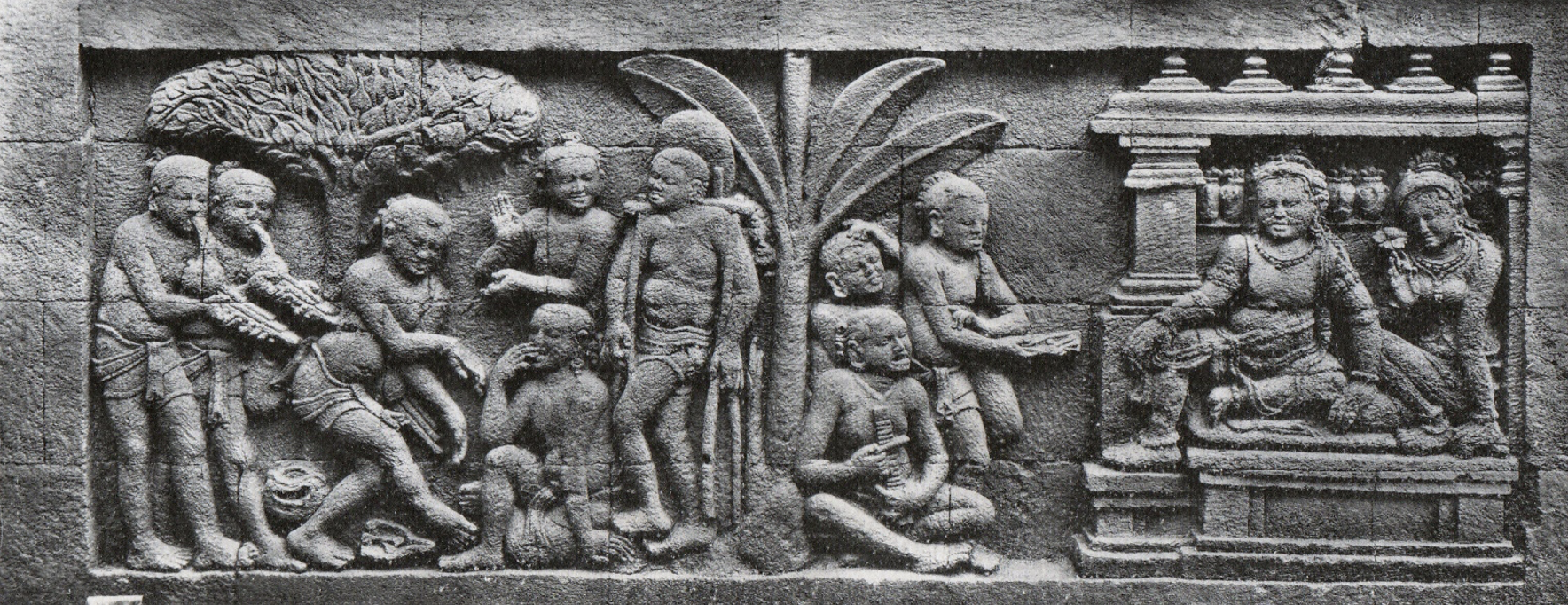 Tongkat Gesek - Relief